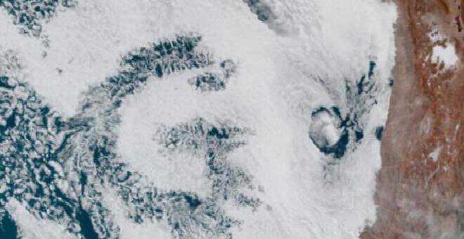 Bulutlardaki sıra dışı mesaj, araştırmacıları şaşkına çevirdi (Lightbox Galeri)