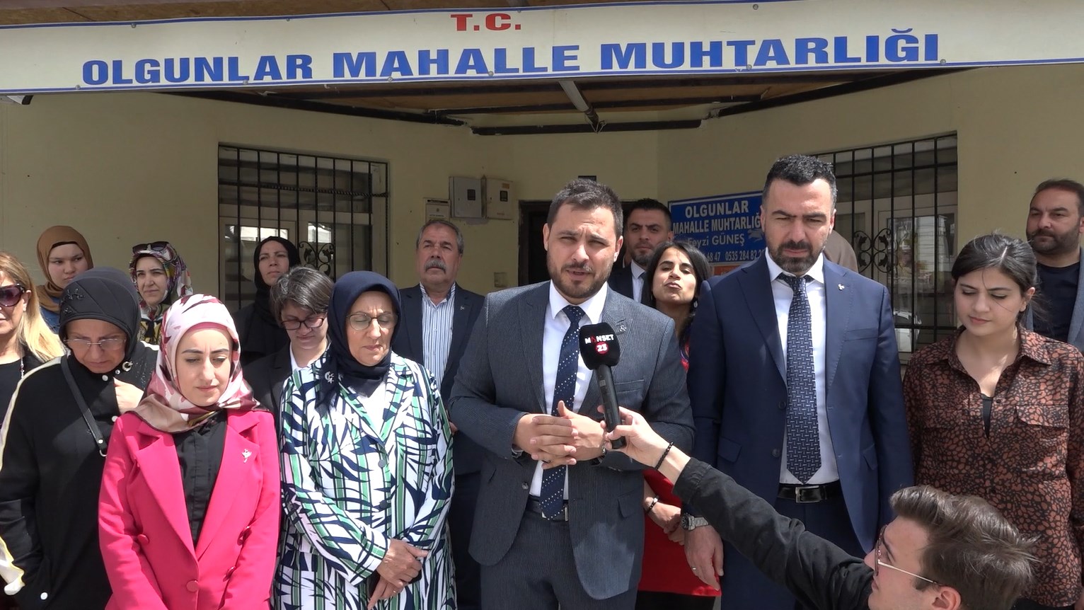 MHP Elazığ Milletvekili Adayları Esnaf Ve Vatandaşlarla Bir Araya Geldi