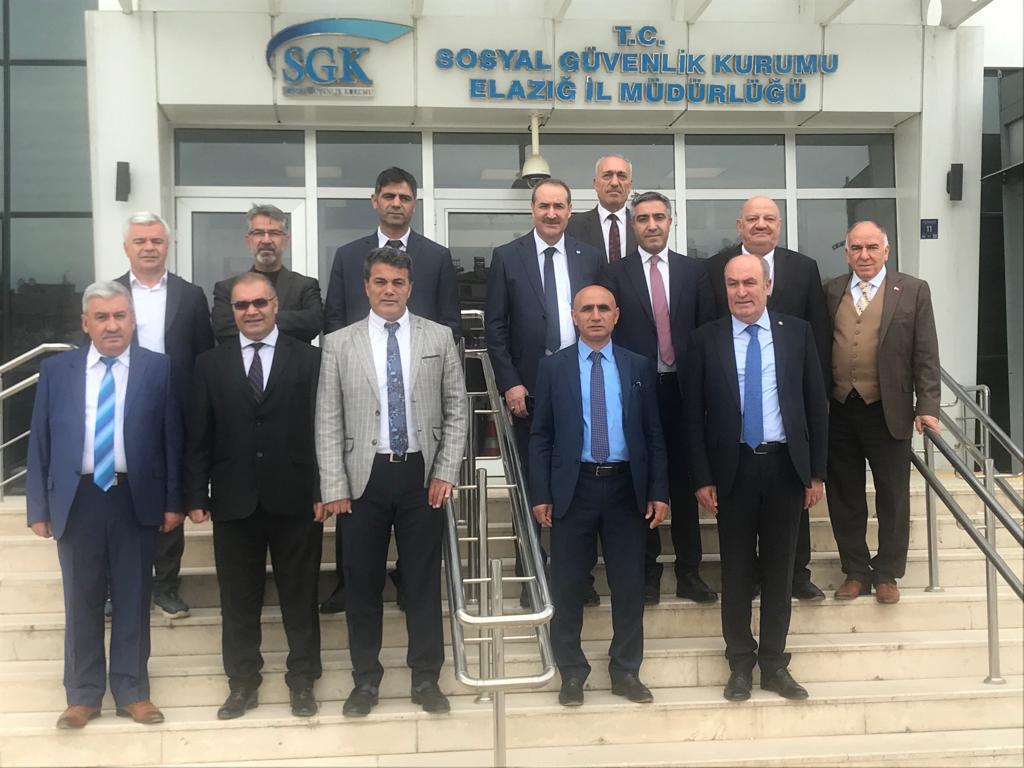 Elazığ SGK’da Bölge Koordinasyon Toplantısı Yapıldı