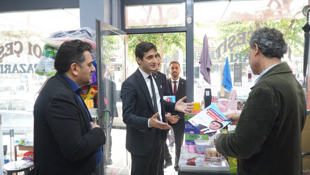 CHP Milletvekili Adayı Abdullah Akın, Esnafı Dinledi