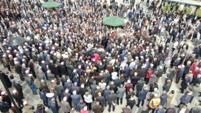 Milletvekili Erol’un bayramlaşması adeta mitinge döndü