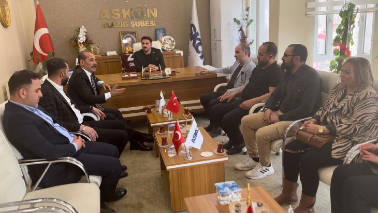 Bağımsız Milletvekili Adayı Çoban’dan ASKON’a ziyaret