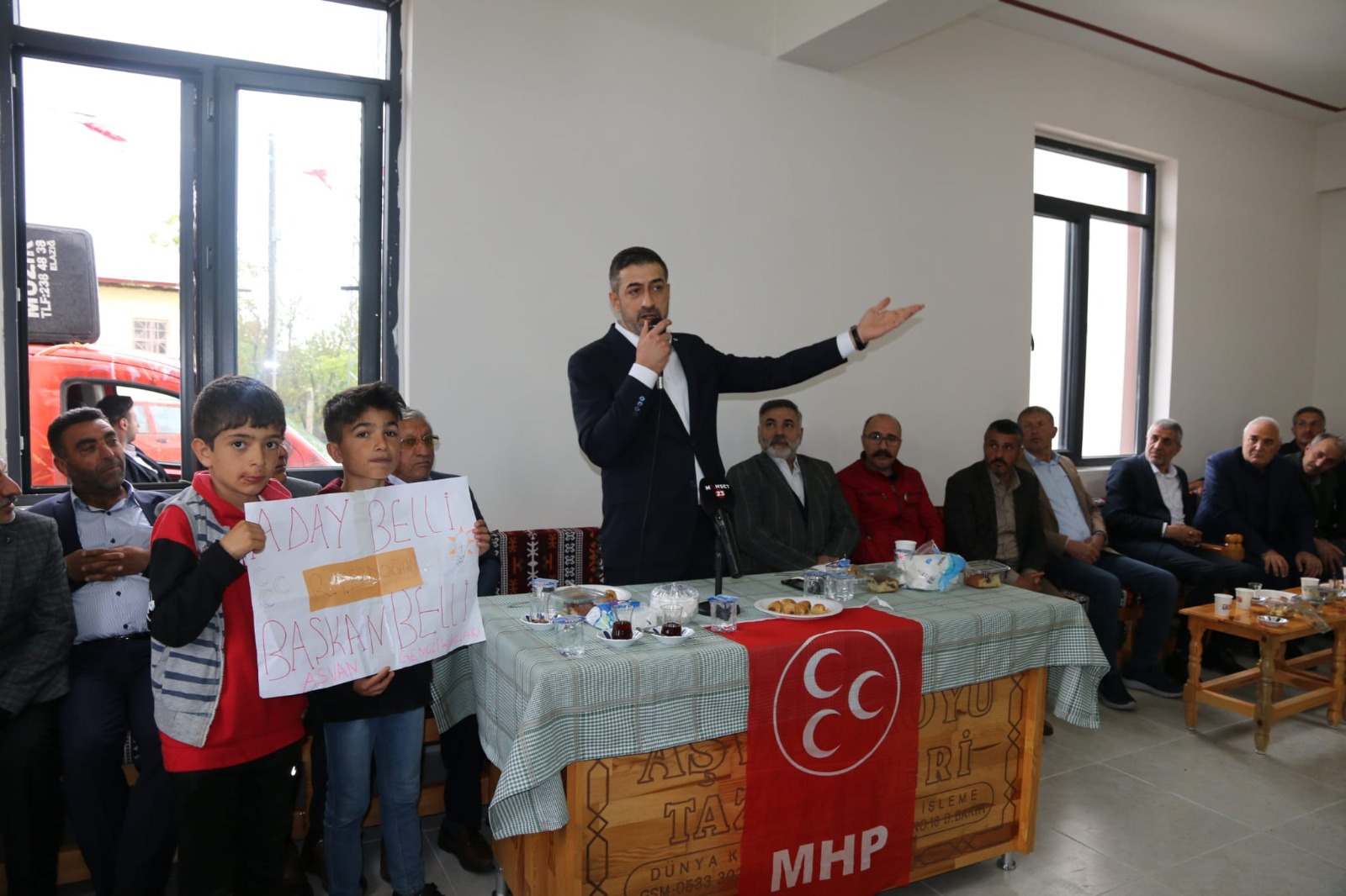 MHP Elazığ Mv. Adayı Işıkver, Kuzova Bölgesinde