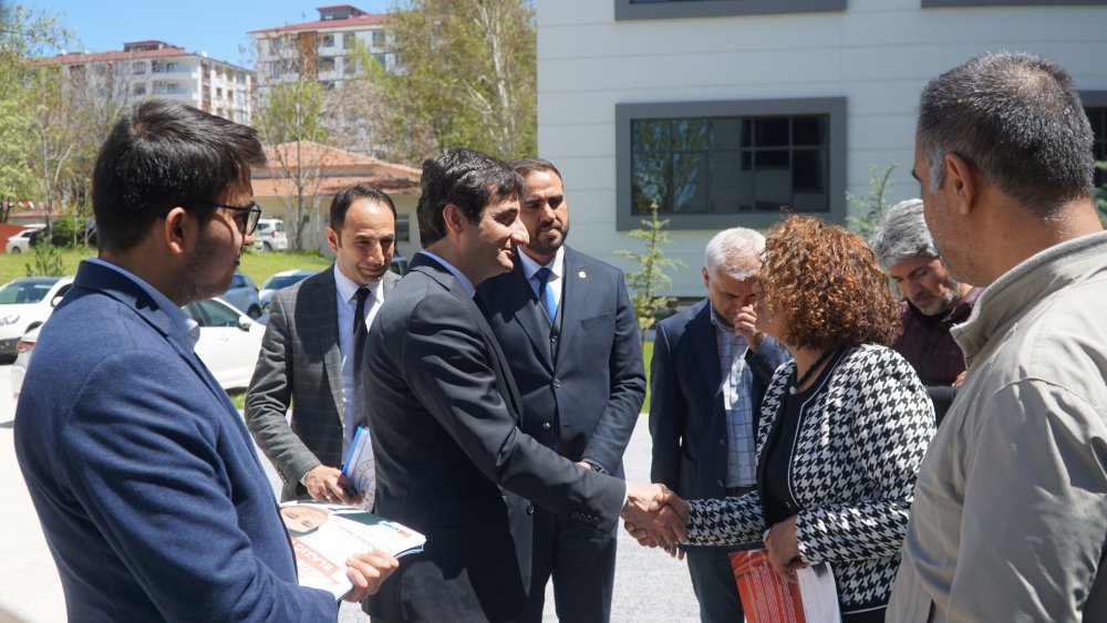 CHP Elazığ Milletvekili Adayı Akın Kurum ve Oda Ziyaretlerini Sürdürüyor