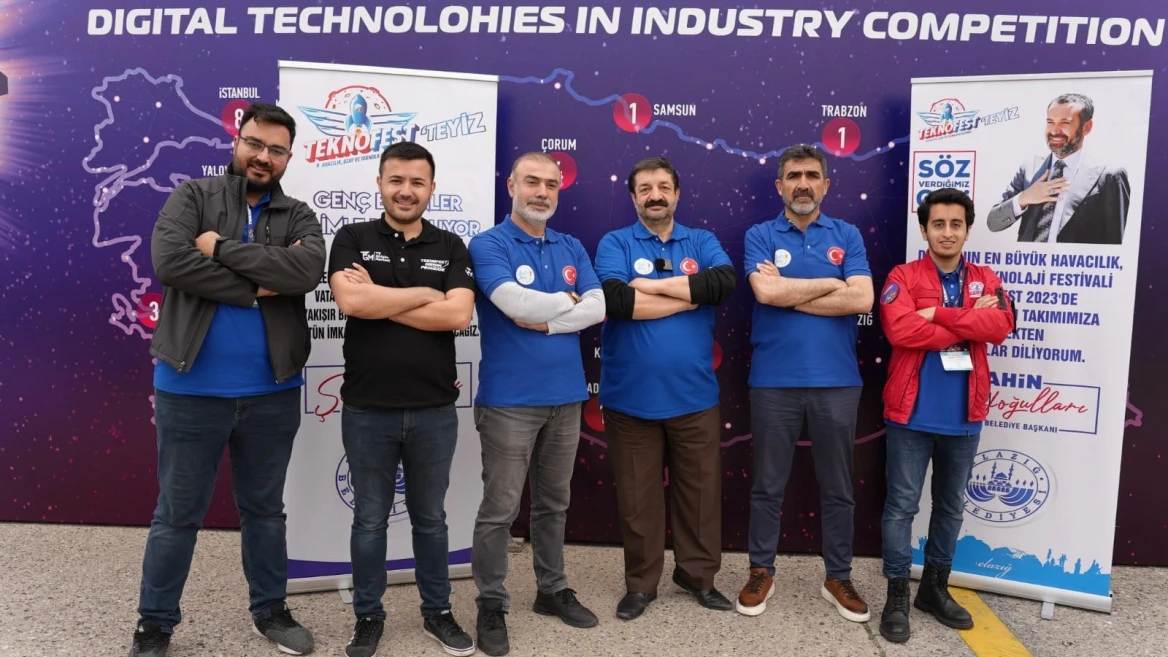 Elazığ Belediyesi’nin TEKNOFEST’te Desteklediği Takım Ödül Aldı