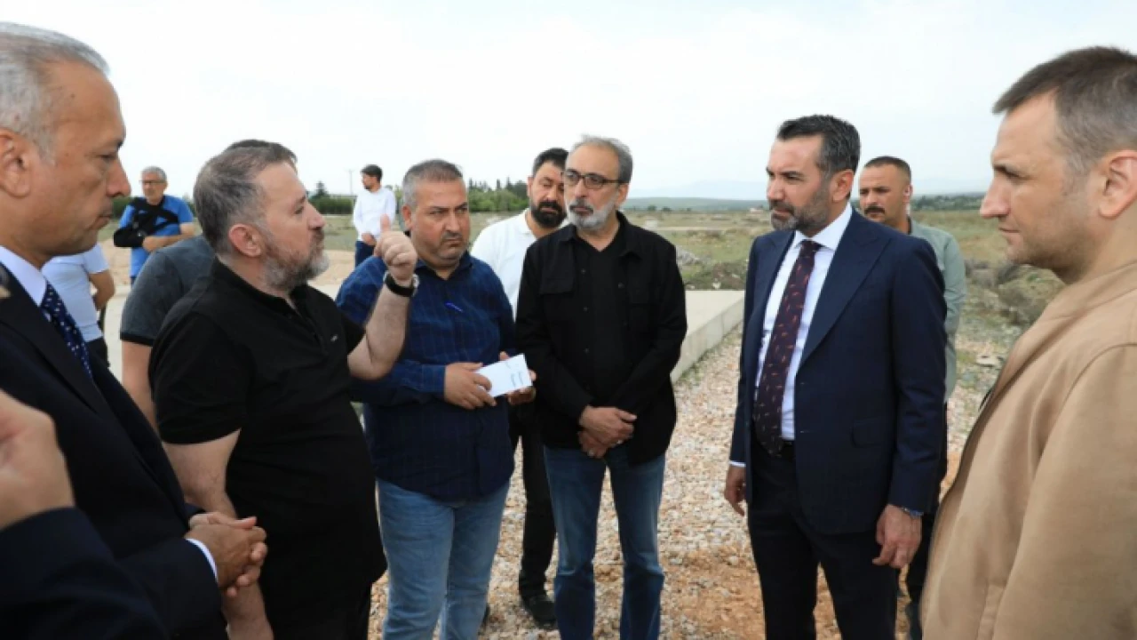 Başkan Şerifoğulları, Batı Prestij Konutları sahasında incelemelerde bulundu