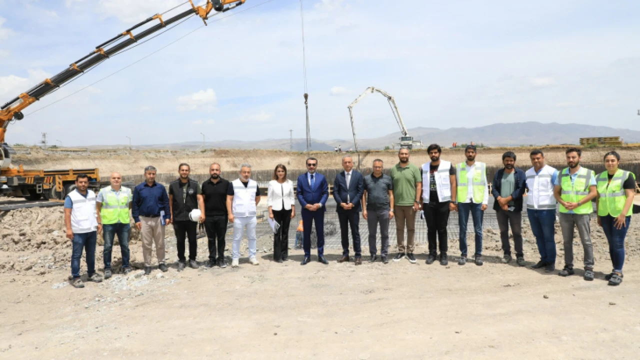 Şerifoğulları, İleri Biyolojik Atık Su Arıtma Tesisi inşa çalışmalarını inceledi