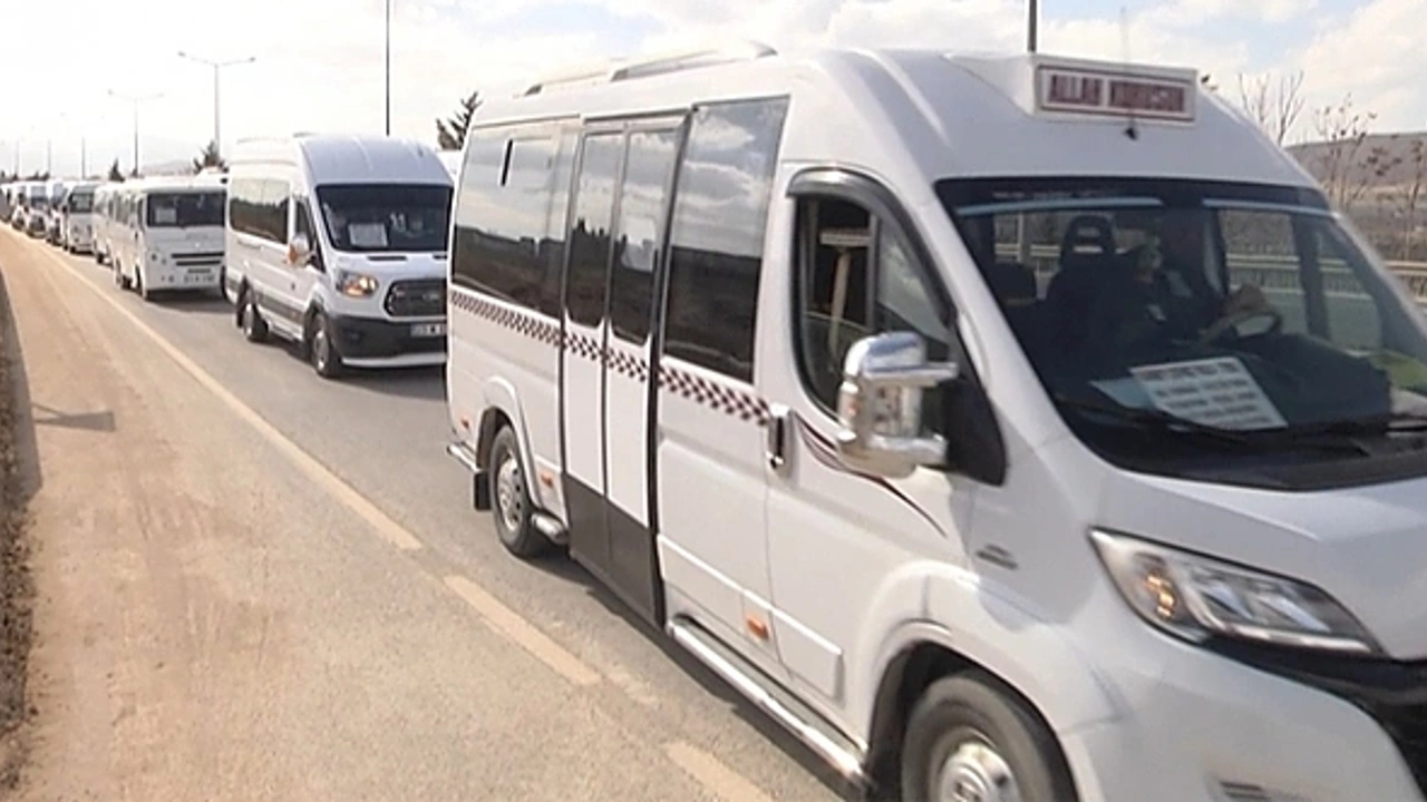Elazığ’da minibüs ücretlerine zam yapıldı