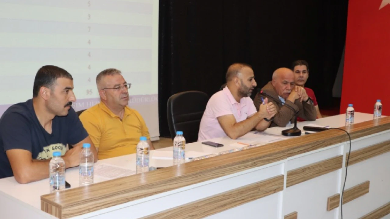 ‘T’ Plaka çalışma programı bilgilendirme toplantısı yapıldı 