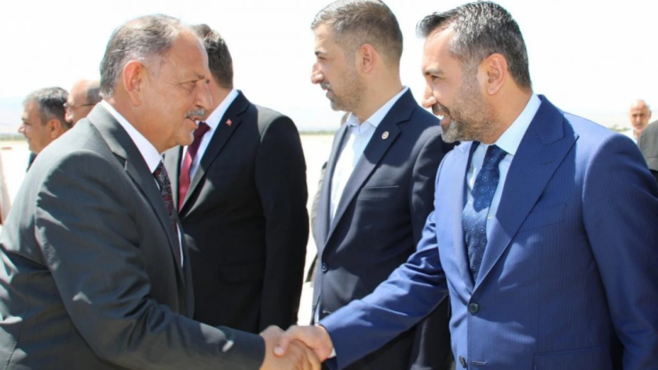 Bakan Özhaseki, Elazığ’da 