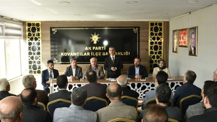 Milletvekili Keleş’in Karakoçan ve Kovancılar Temasları