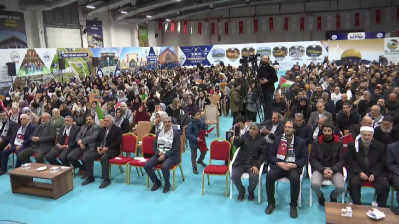 ‘Filistin’le Dayanışma Gecesi’ programı düzenlendi 