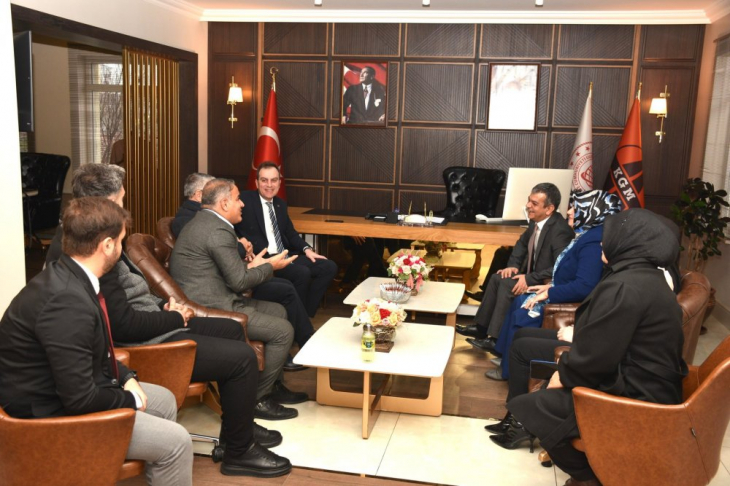 Keleş, Karayolları ve DSİ Bölge Müdürleri ile Bir Araya Geldi 