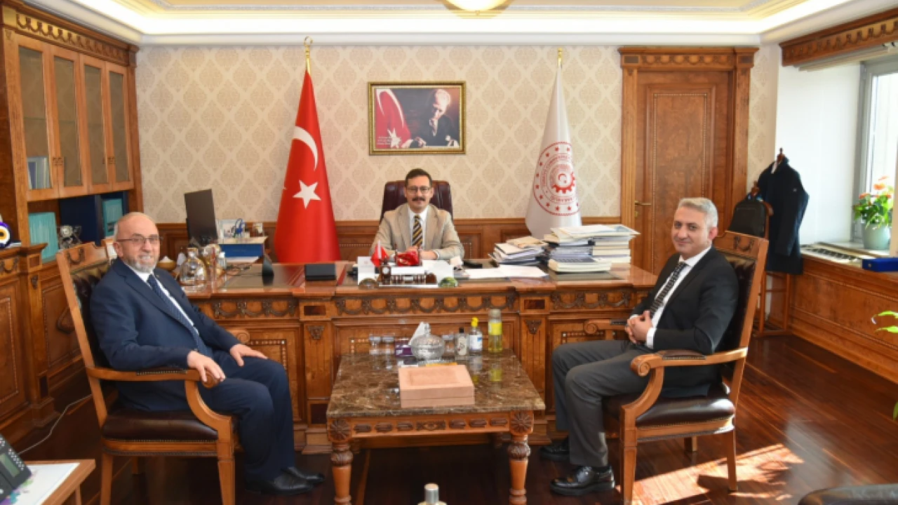 Başkan Dumandağ Ankara’da bir dizi ziyarette bulundu