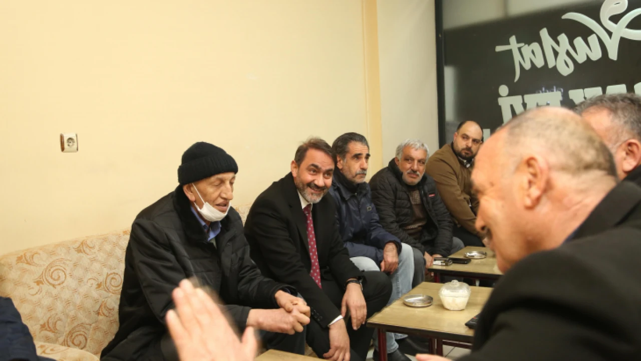 Başkan adayı Duran’a esnaftan yoğun ilgi