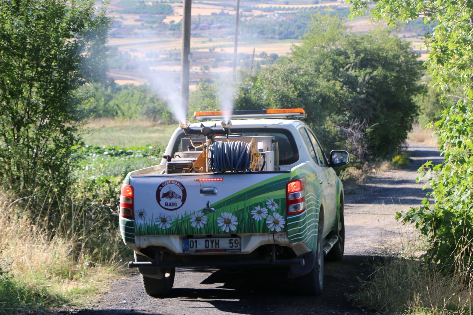 Havaların Isınmasıyla İlaçlama Çalışmalarına Hız Verildi