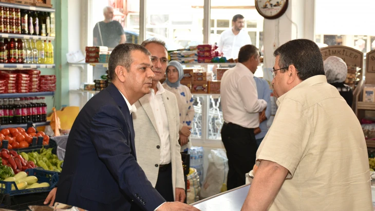 Milletvekili Keleş, Ağın’da birtakım temaslarda bulundu
