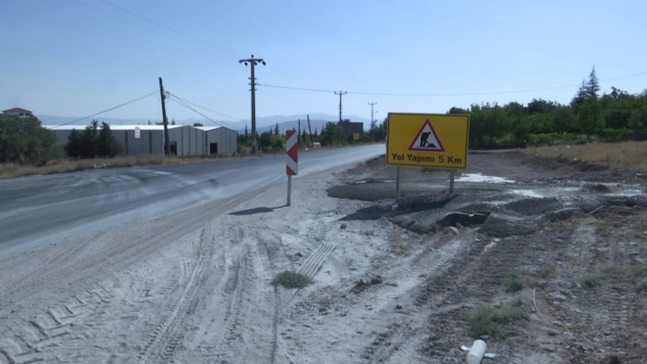 Baskil Yolu 4 şerit oluyor