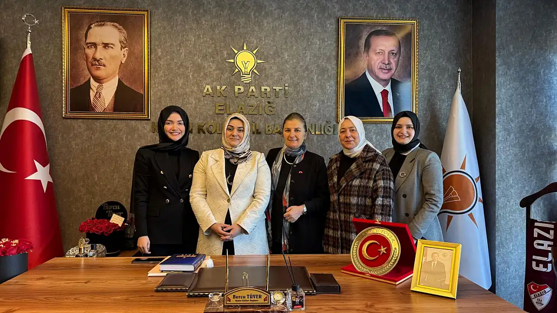 AK Parti Kadın Kolları Genel Merkez Başkan Yardımcılarından, Başkan Tüver’e ziyaret