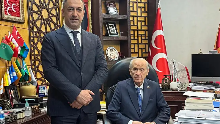 Işıkver’den, Genel Başkan Bahçeli’ye ziyaret