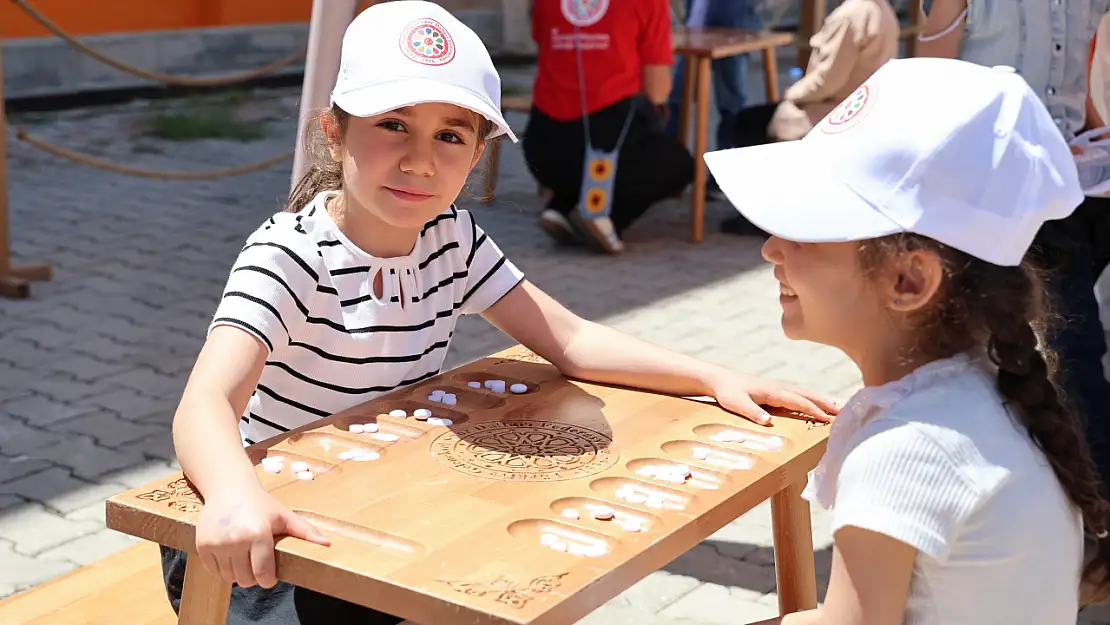 Çocuklar doyasıya eğlendi
