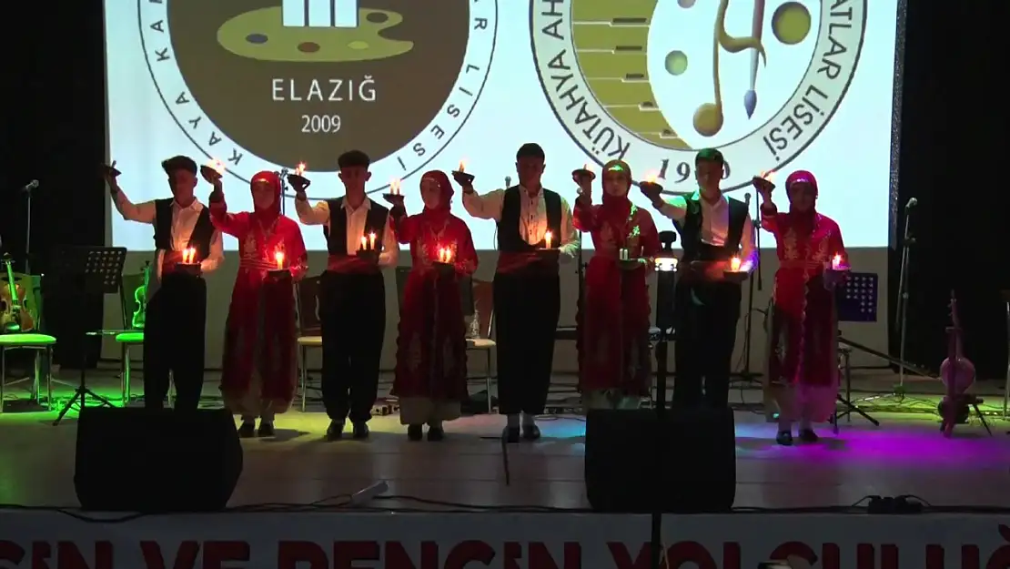 Güzel Sanatlar Lisesinden ‘Sesin ve rengin yolculuğu’ programı