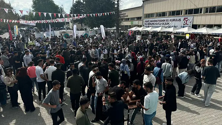 Fırat Üniversitesi’nde “50. Yıl Bilim ve Öğrenci Festivali”