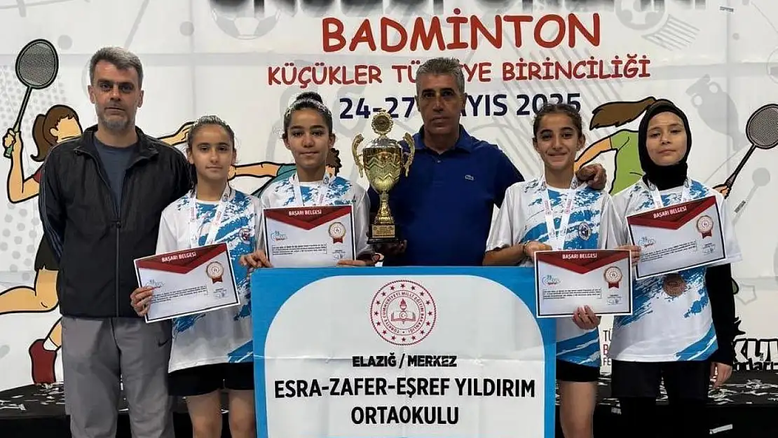 Okul sporlarının parlayan yıldızı Elazığ