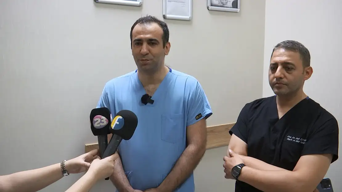 Elazığ’daki doktorlardan büyük başarı