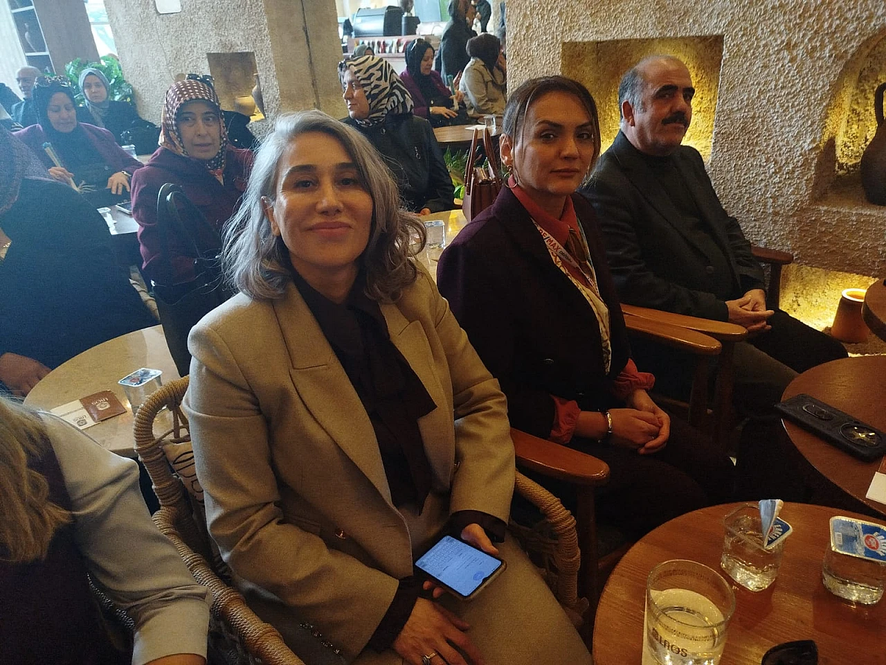 Şehit Yakınları ve Gaziler düzenlenen programda bir araya geldi