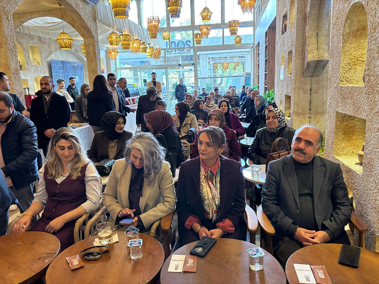 Şehit Yakınları ve Gaziler düzenlenen programda bir araya geldi