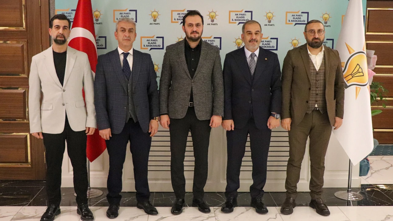 Başkan Alan’dan Ak Parti İl Başkanlığına Ziyaret