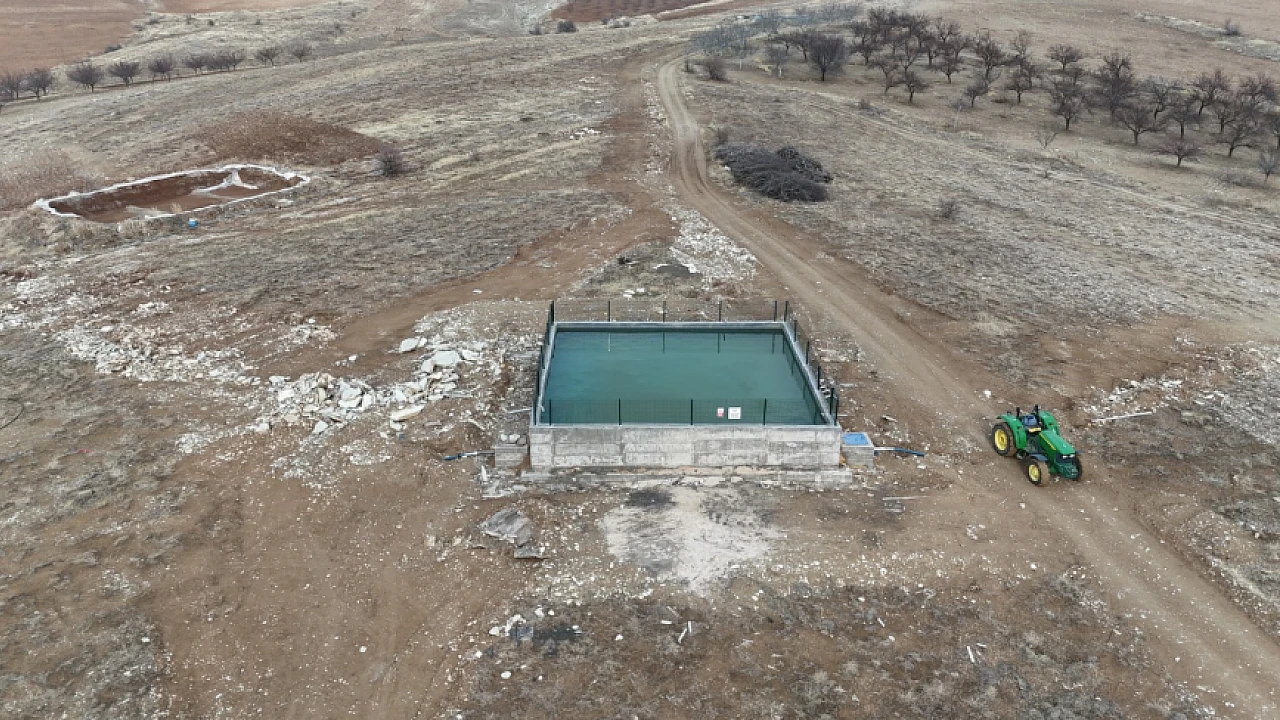 Baskil’in Kayısı Bahçelerine Modern Sulama Desteği