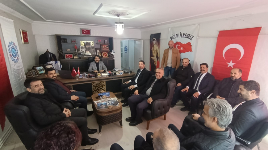 Gençlik ve Spor İl Müdürlüğü Yöneticilerinden Kamu Sen Ziyareti