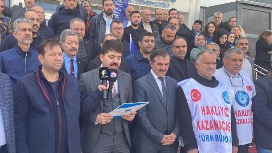 Türk Büro-sen’den 81 İlde Eş Zamanlı Basın Açıklaması