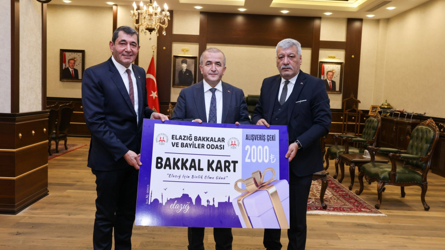Elazığ Bakkallar Odası’ndan Vali Hatipoğlu’na Ziyaret