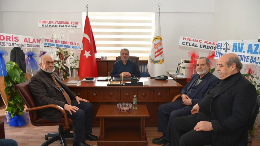 Elazığ Ticaret Borsası’ndan Esnaf Odalarına Hayırlı Olsun Ziyareti