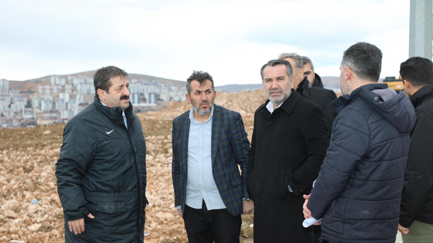 Başkan Şerifoğulları Güneykent Seyir Yolu Projesi’ni Yerinde İnceledi