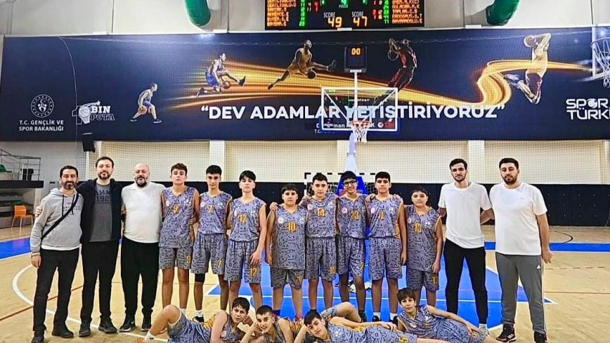 B U14 Basketbol Takımı, U14 Anadolu Şampiyonası için Parkeye Çıkıyor