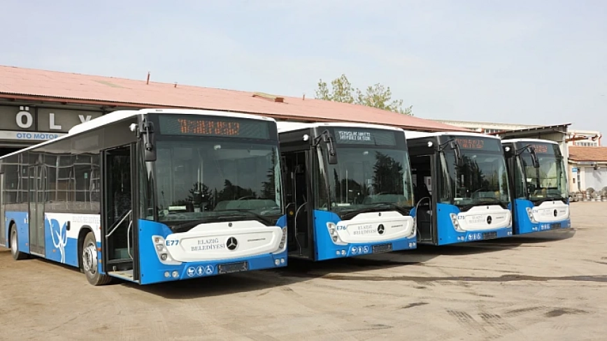 Elazığ’da Bayramda Otobüsler Ücretsiz