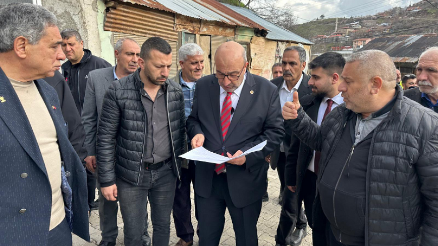 Milletvekili Açıkkapı Maden’de Vatandaşlarla Buluştu