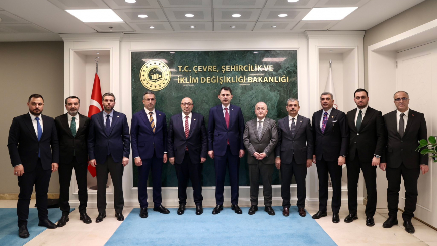 Elazığ Heyetinden Bakan Murat Kurum’a Ziyaret