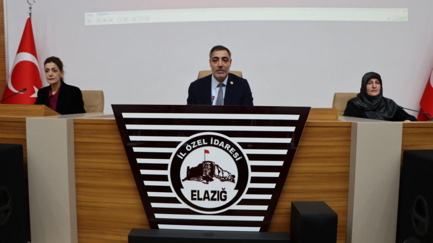Elazığ İl Genel Meclisi’nde Yeni Dönem Başladı