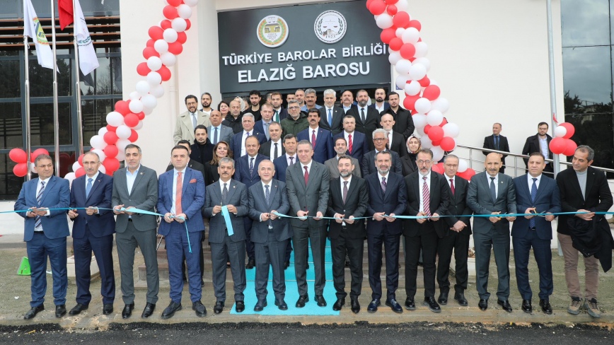 Elazığ Barosu Yeni Hizmet Binası Açılışı Gerçekleştirildi