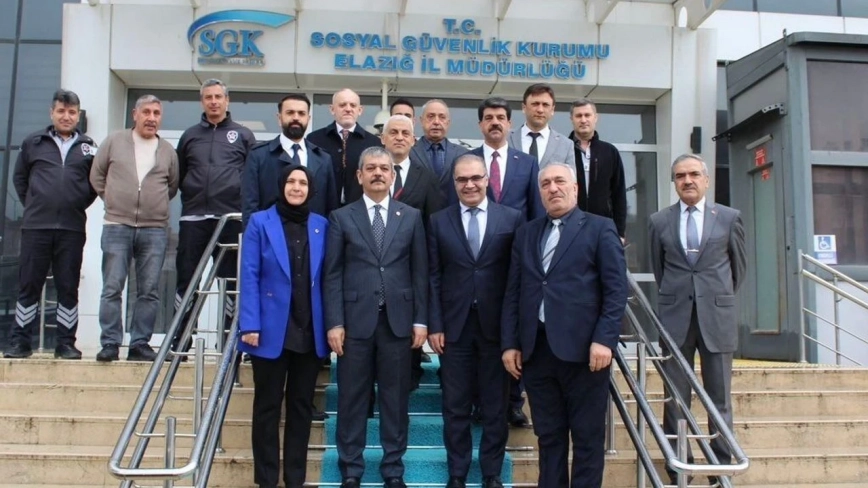 Milletvekili Keleş’ten Sgk İl Müdürlüğüne Ziyaret