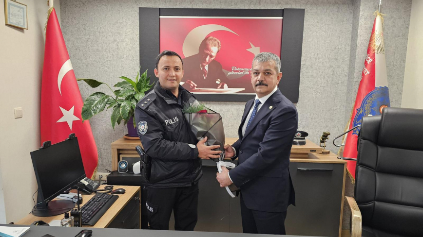 Keleş’ten Şehit Ailesine Taziye ve Emniyet Teşkilatına Ziyaret