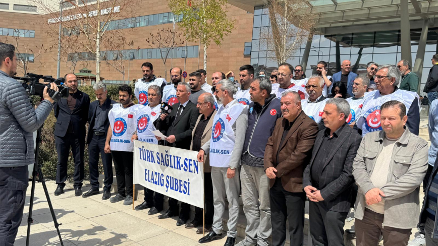Türk Sağlık-sen Elazığ Şubesi’nden Sendikal Baskı Açıklaması