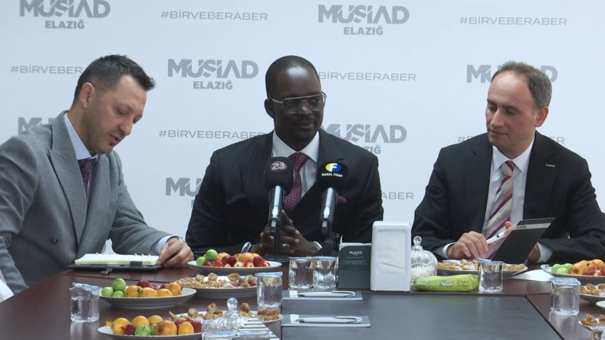 Senegal Ankara Büyükelçisi Moustapha Sokhna Diop Elazığ’da