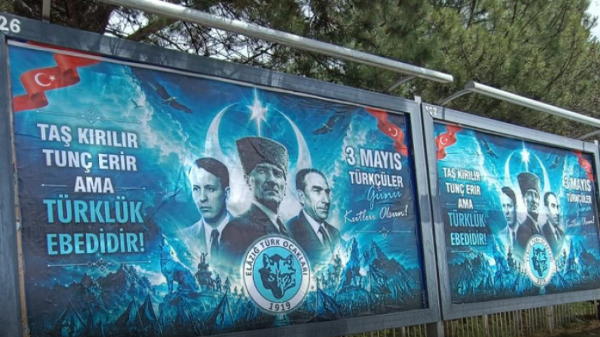 Billboardlar ‘Türkçülük Temalı Görsellerle’ Donatıldı