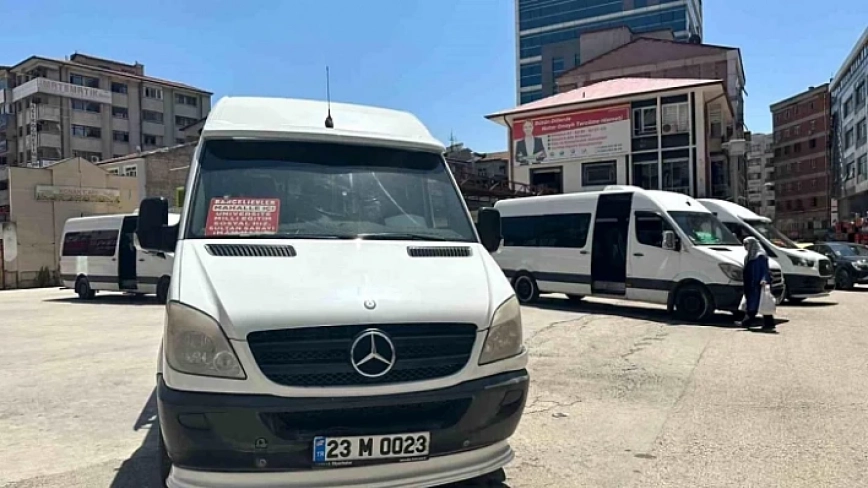 Elazığ’da Minibüs Ücretlerine Zam!